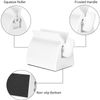Rolling Tube Toothpaste Squeezer Toothpaste Seat Holder Stand for Bathroom Accessories（White ）