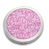 Lauren Lee Pink Love Ladies Compact Mirror