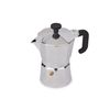 La Cafetière Venice Aluminium Espresso Maker, Three Cup, Silver, Gift Boxed