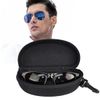 SUNTRADE 3 x Black Hard Case Glasses Case, black