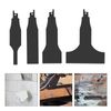 4PCS Reciprocating Saw Scraper Blade Scraping Tool Attachment Multifunctional High Carbon Steel Tile Cleaning Tools