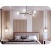 EDISHINE 8 Pack G25 LED Globe Light Bulbs Globe Light Bulbs Over Mirror, Makeup