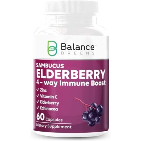 Elderberry Extract - 4 Way Immune Support with Elderberry, Powerful Antioxidant
