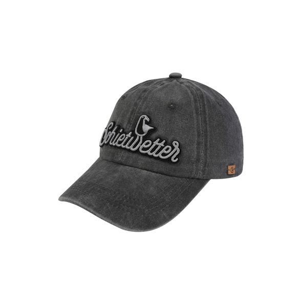 SCHIETWETTER Accessoire Baseballcap Michael, Schirmmütze für Herren und Frauen, Sonnenschutz, aus 100% Baumwolle, Washed Look Dark Grey OS