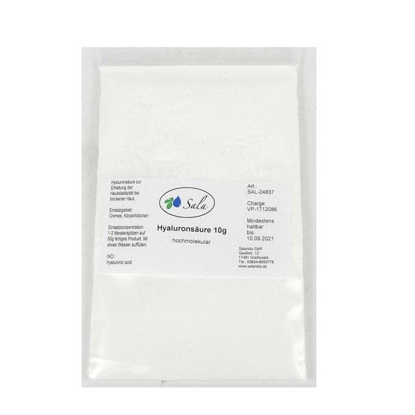 Sala Hyaluronic Acid High Molecular (10 g Bag)