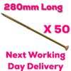 280mm Long Wood Screws