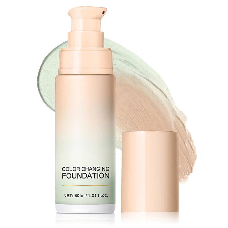 Color Changing Foundation, Hydrating Color Correcting CC Cream with ...
