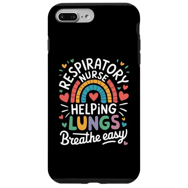 Pulmonary Tech Designs RT Nurse Respiratory Therapist Case for iPhone 7 Plus/8 Plus