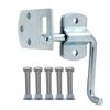 Boxer Tools Corner Gate Latch Sets for Stake Body Gates, Clear Zinc, 10 Piece