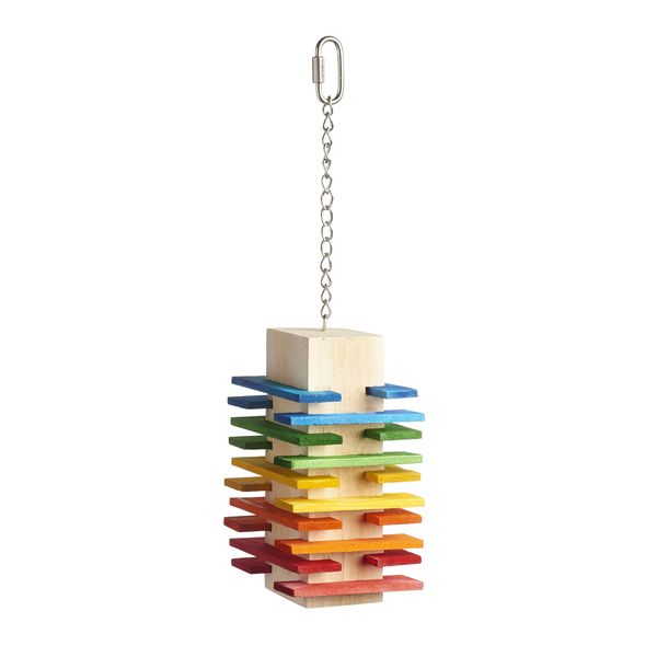 Prevue Pet Products 60956 Bodacious Bites Deco Bird Toy, Multicolor