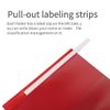 GUOKOFF A4 Project Folder (Red x 12Pcs), Plastic Report Files 2 Prong, A4 Report Project Document File Folders, Presentation Project Folder for Office School