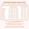 Recovery Double Sleeves - Medium - Black - Tutore arto per Cane