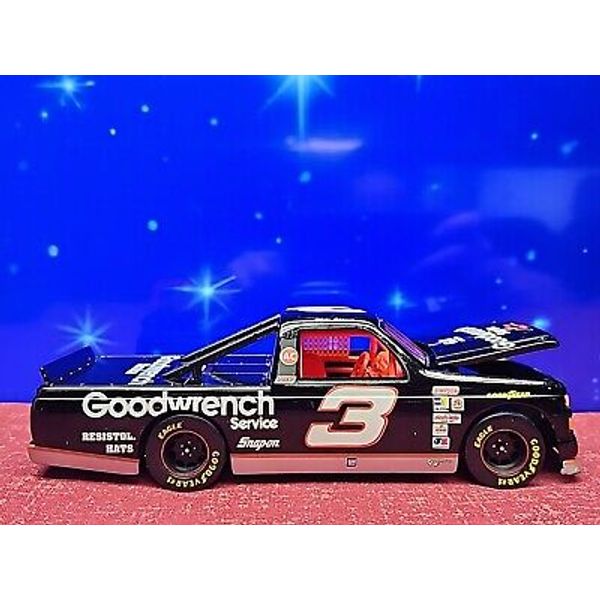 Vintage C-1500 Chevrolet Pickup Truck  Black Goodwrench #3 Action Racing NO BOX