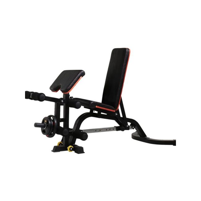 Roman Chair Back Extension Abs Abdominal Waist Strengthening Exercise Equipment Dumbbell Chair Bench Press, 1_Standard Dumbbell Bench