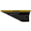 Sea-Doo SPARK New OEM Decal Caution Engine Oil, 219904062