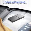 Slim Foldable Wireless Keyboard Compatible with Microsoft Surface Pro 11/10/9/8/7/7+/6/3/2/2017/X/RT Includes TOUCHPAD Mouse /48H Use/560 Days Standby/Portable/Compact/Tri-Fold/Rechargeable