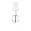 Livex Lighting 41692-35 Ada Wall Sconce, Polished Nickel