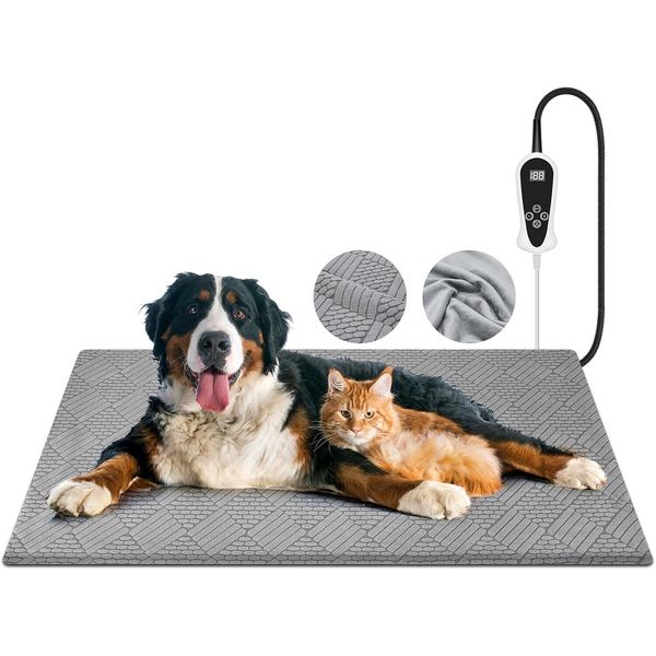 Pet Heating Pad for Dogs and Cats,28.0" L x 18.0" W x 0.6" Th