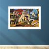 Spiffing Prints Pablo Picasso - Mediterranean Landscape - Small - Archival Matte - Framed