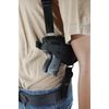 Barsony Nylon Shoulder Holster w/Double Mag Pouch S&W M&P Shield Right