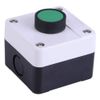 KSTE Weatherproof Green Push Button Switch One Button Control Box for Gate Opener