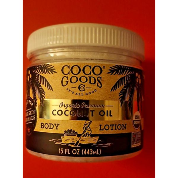 COCO GOODS ORGANIC PERMIUM COCONUT OIL BODY LOTION