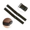 2pcs Black Adjustable Wig Elastic Band Strap Band Wig Cap Accessories (2.5cm)