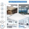 4x 2x2FT LED Flat Panel Light 5800LM 45W 5000K Dimmable Drop Ceiling Home Office