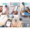 4Pcs Wireless Solar Security Camera Outdoor WiFi Solar Powered PTZ IP Camera 360