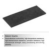 sourcing map Graphite Block Ingot Rectangle Graphite Plate Board 100x40x3mm for Melting Casting