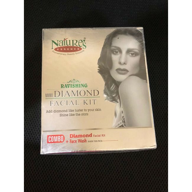 New Nature's Essence Diamond Facial Kit Mini + Face Wash 52 GM + 60 ML