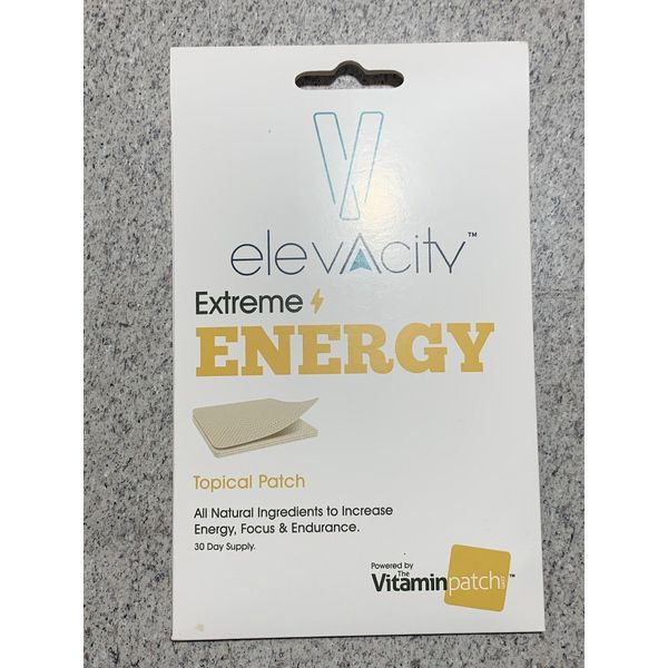 Elevate Elevacity Vitamin Patch - Extreme Energy topical Patch 30