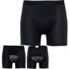 Incontinence Pants, Urinary Leakage Pants, 5.1 fl oz (150 cc), Absorbs Incontinence, Urine Prevention, Front Opening, Boxer Type, 1 Piece, Black, LL Size