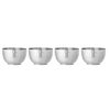 Bloomingville Bowl, silver, aluminium, set of 4