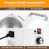 Anbull Professional 5.5lb Single Wax Warmer, Electric Lagre Wax Heater Pot for Hair Removal with 20-120℃ Temperature Control, Paraffin Hot Facial Skin SPA Equipment