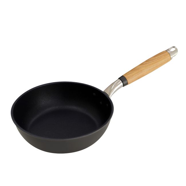 Kyoto Katsugu 4580047177089 Aluminum Frying Pan, 7.9 inches (20 cm), Made in Japan, For Gas Fire