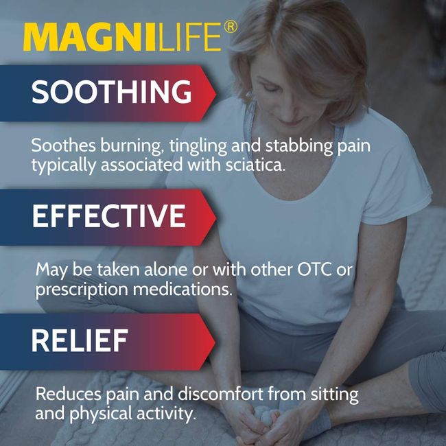 MagniLife Leg & Back Pain Relief Cream Relieves Burning, Tingling,  Shooting, Stabbing Pains & Sciatica Symptoms - Fast-Acting & Deep  Penetrating