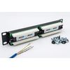 DYNAMODE DYNA-PPAN-12-10 LMS DATA 12 Port Cat5E Patch Panel for 10-Inch Enclosure