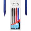 Ditzy Doll RETRACTABLE TINTED ASSORTED PENS - Writing 4 Pack Assorted Office