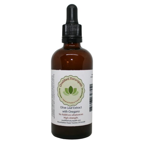Olive Leaf Extract with Oregano Oil Pipette Bottles Various Sizes (110ml)