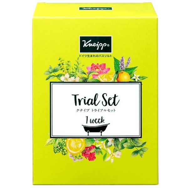 Kneipp bath salt trial set 7 sachets