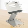 Adjustable Foldable Laptop Stand, Laptop Riser, Ergonomic Notebook Holder Desk