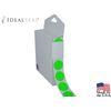 1.5 Inch Round Coding Labels, Neon Green - 1500 Stickers With EZ Dispenser Box