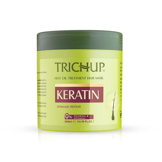 Trichup Keratin Hot Oil Treatment Hair Mask For Flexible, Strong & Manageable Hair - 500ml