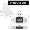 Asheyya Multi-Port 4 In1 Universal SD TF Card Reader for Android Phone USB C