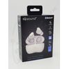 Supersonic IQ Sound True Wireless Speaker Earbuds with Charging Case, White