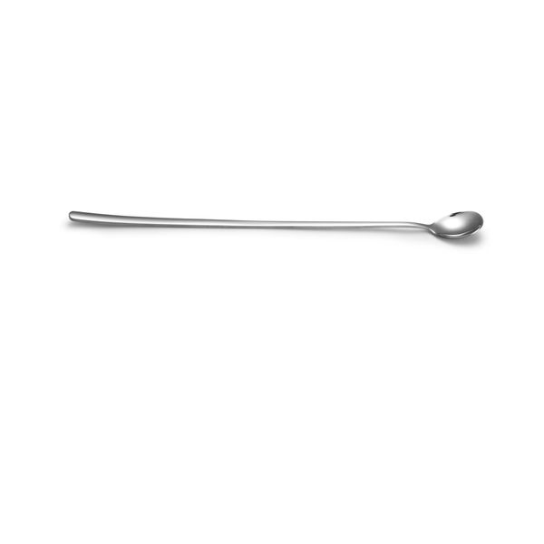 IMEEA Yogurt Spoon, Long Spoon, Bar Spoon, Parfait Spoon, 12.2 inches (31 cm), Stainless Steel, Dishwasher Safe, Silver