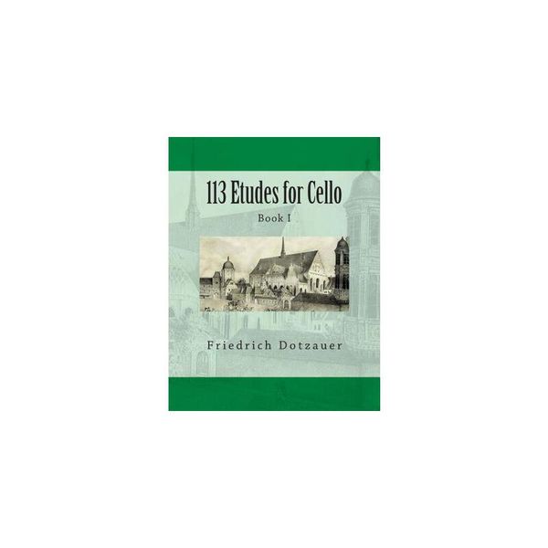 【预订】113 Etudes for Cello: Book I