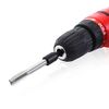 Saras M4-M16 Screw Tap Socket Adapter 1/4" Hex Shank Machine Tap Square Driver Thread Tap Adapter for Drill - Size M4