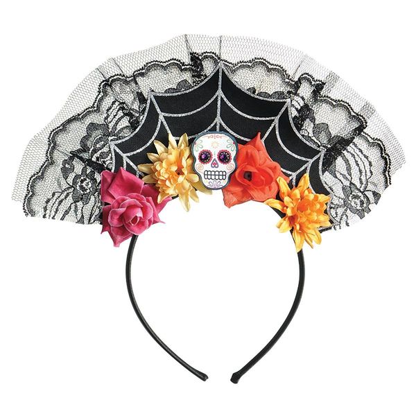 (DNB) Adult Ladies D.O.T.D Spiderweb Headband